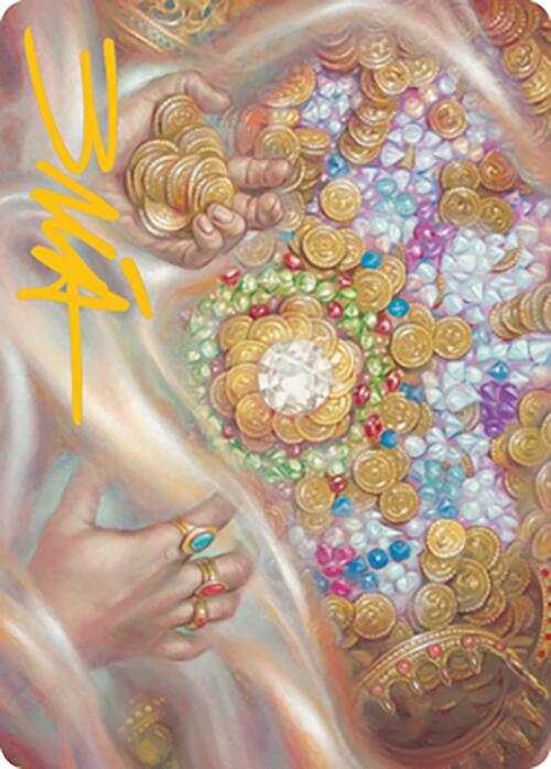 {A} Strike It Rich Art Card (Gold-Stamped Signature) [Modern Horizons 2 Art Series][GS AMH2 036]