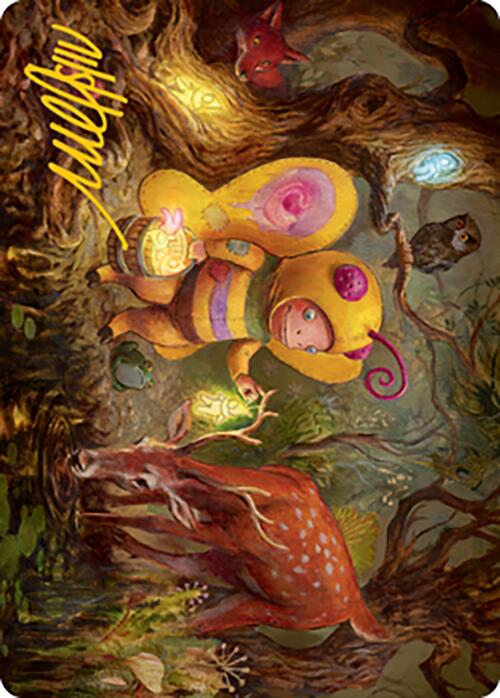 {A} Glimmer Bairn Art Card (Gold-Stamped Signature) [Modern Horizons 2 Art Series][GS AMH2 039]