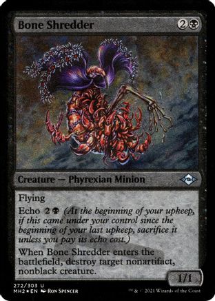 {C} Bone Shredder (Foil Etched) (Foil) [Modern Horizons 2] [MH2 272]