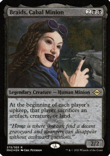 {R} Braids, Cabal Minion (Foil Etched) [Modern Horizons 2][ET MH2 273]