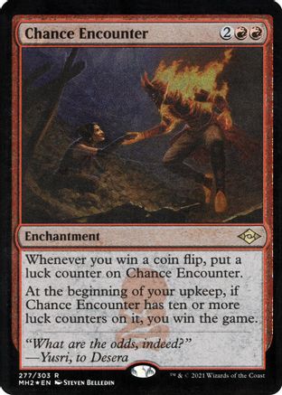 {R} Chance Encounter (Foil Etched) (Foil) [Modern Horizons 2] [MH2 277]