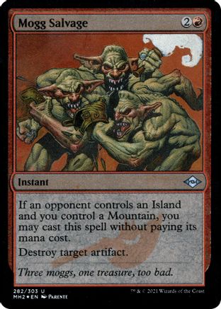 {C} Mogg Salvage (Foil Etched) (Foil) [Modern Horizons 2] [MH2 282]