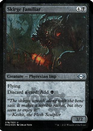 {C} Skirge Familiar (Foil Etched) (Foil) [Modern Horizons 2] [MH2 276]