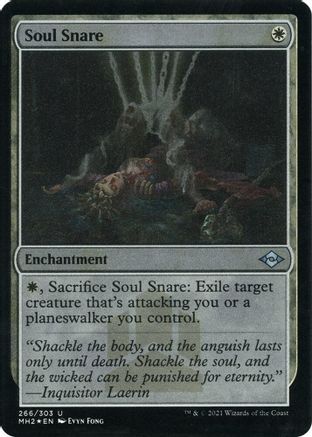 {C} Soul Snare (Foil Etched) (Foil) [Modern Horizons 2] [MH2 266]