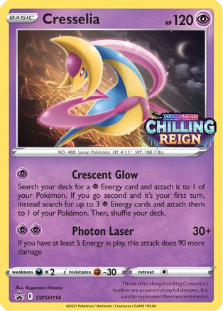 [PKM] Cresselia (SWSH114) [Sword & Shield: Black Star Promos]