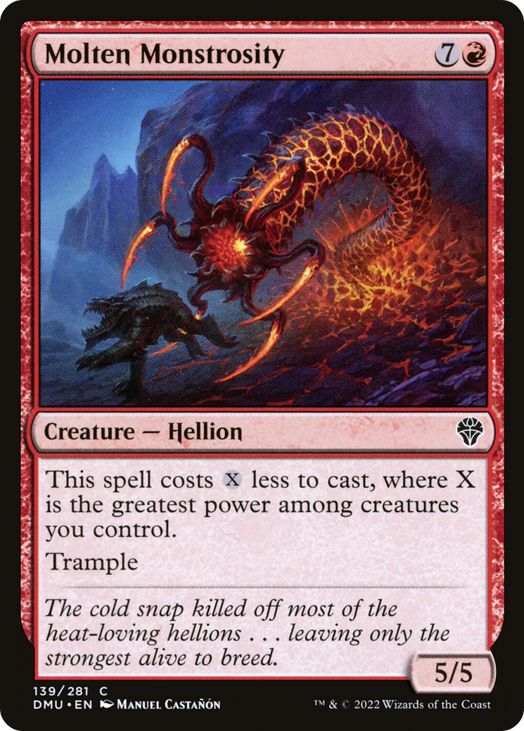 {C} Molten Monstrosity [Dominaria United][DMU 139]