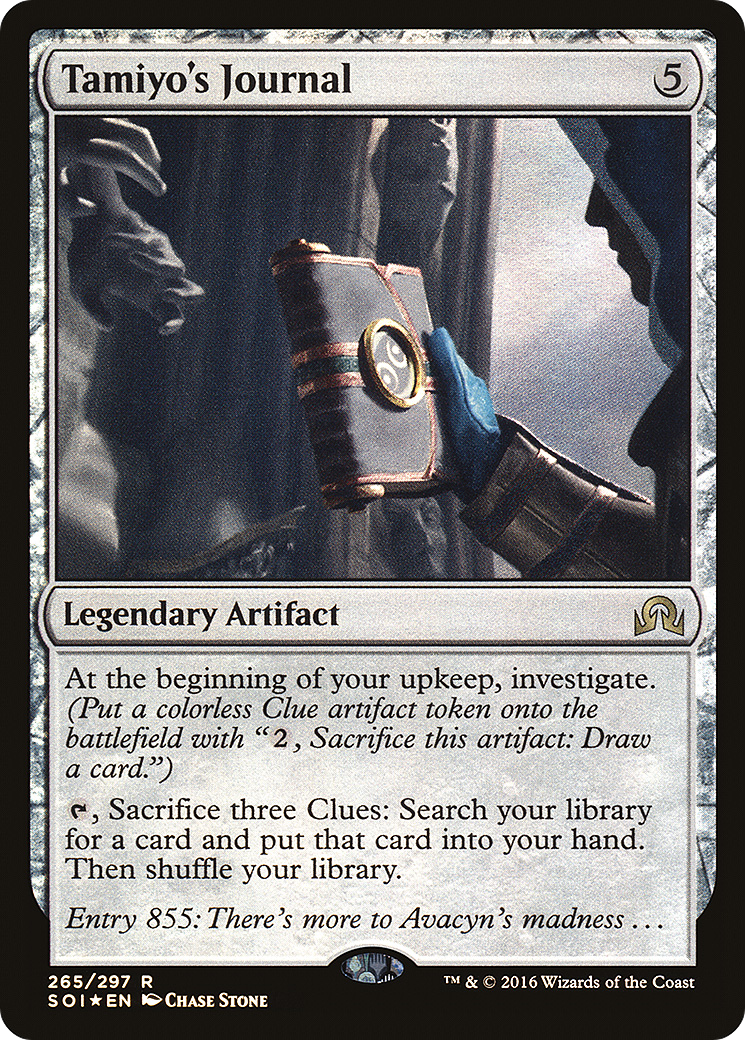 {R} Tamiyo's Journal (Entry 855) [Shadows over Innistrad][SOI 265]