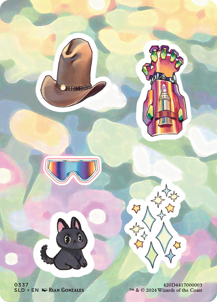 Sticker sheet [SLD-337]  Foil