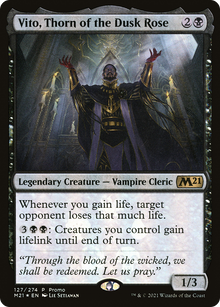 {R} Vito, Thorn of the Dusk Rose [Resale Promos][PA RES 127]