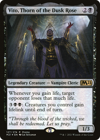{R} Vito, Thorn of the Dusk Rose [Resale Promos][PA RES 127]