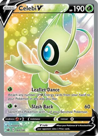 [PKM-R] Celebi V (160/198) [Sword & Shield: Chilling Reign]