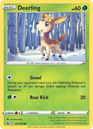 [PKM] Deerling (011/198) [Sword & Shield: Chilling Reign]