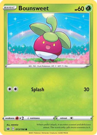 [PKM] Bounsweet (013/198) [Sword & Shield: Chilling Reign]