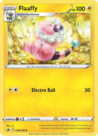 [PKM-C] Flaaffy (048/198) [Sword & Shield: Chilling Reign]