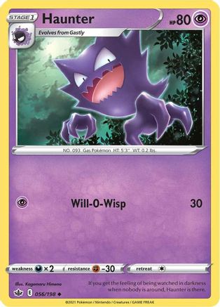 [PKM] Haunter (056/198) [Sword & Shield: Chilling Reign]