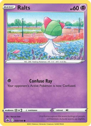 [PKM-C] Ralts (059/198) [Sword & Shield: Chilling Reign]