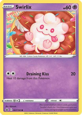 [PKM] Swirlix (067/198) [Sword & Shield: Chilling Reign]