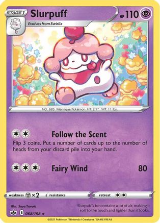 [PKM] Slurpuff (068/198) [Sword & Shield: Chilling Reign]