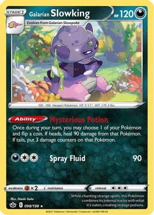 [PKM] Galarian Slowking (098/198) [Sword & Shield: Chilling Reign]