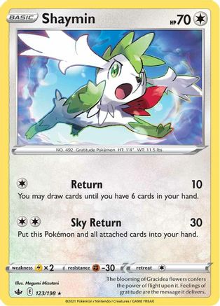 [PKM] Shaymin (123/198) [Sword & Shield: Chilling Reign]