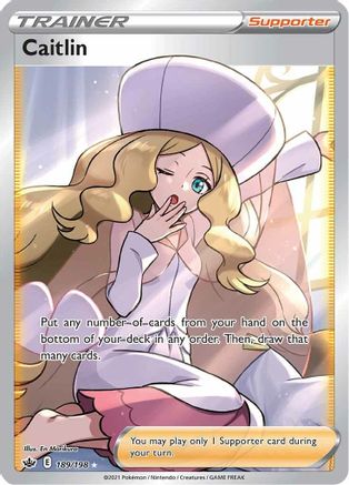 [PKM] Caitlin (189/198) [Sword & Shield: Chilling Reign]
