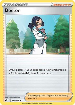 [PKM] Doctor (134/198) [Sword & Shield: Chilling Reign]