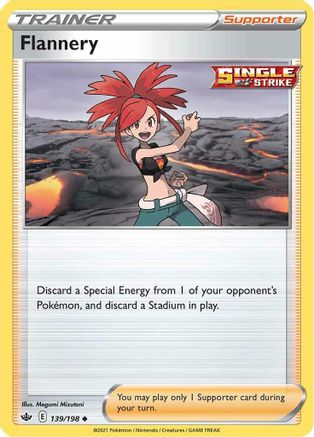 [PKM] Flannery (139/198) [Sword & Shield: Chilling Reign]