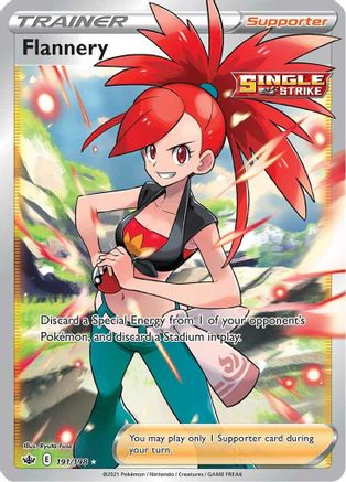 [PKM] Flannery (191/198) [Sword & Shield: Chilling Reign]