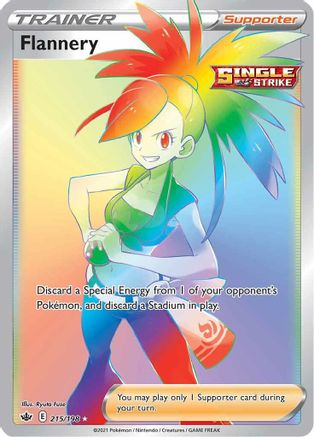[PKM] Flannery (215/198) [Sword & Shield: Chilling Reign]