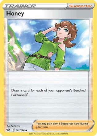[PKM] Honey (142/198) [Sword & Shield: Chilling Reign]
