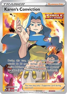 [PKM] Karen's Conviction (193/198) [Sword & Shield: Chilling Reign]