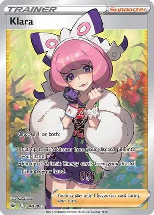 [PKM] Klara (194/198) [Sword & Shield: Chilling Reign]