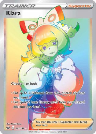 [PKM] Klara (217/198) [Sword & Shield: Chilling Reign]