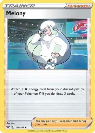 [PKM] Melony (146/198) [Sword & Shield: Chilling Reign]