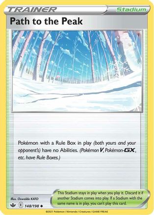 [PKM] Path to the Peak (148/198) [Sword & Shield: Chilling Reign]