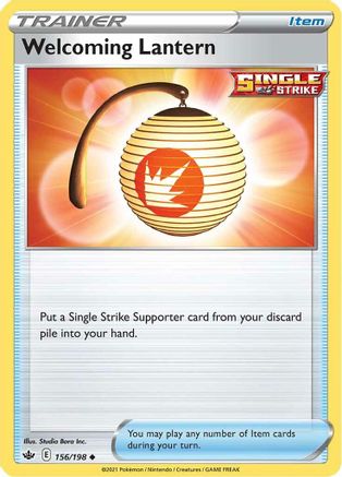 [PKM] Welcoming Lantern (156/198) [Sword & Shield: Chilling Reign]
