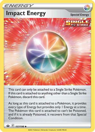 [PKM] Impact Energy (157/198) [Sword & Shield: Chilling Reign]