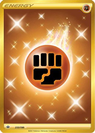 [BE] Fighting Energy (233/198) [Sword & Shield: Chilling Reign]