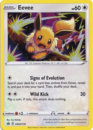 [PKM] Eevee (SWSH118) [Sword & Shield: Black Star Promos]