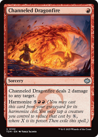 {@C} Channeled Dragonfire [Tarkir: Dragonstorm][TDM 102]