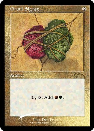 {R} Gruul Signet (Retro) (Foil Etched) [Secret Lair Drop Series][ET SLD 288]