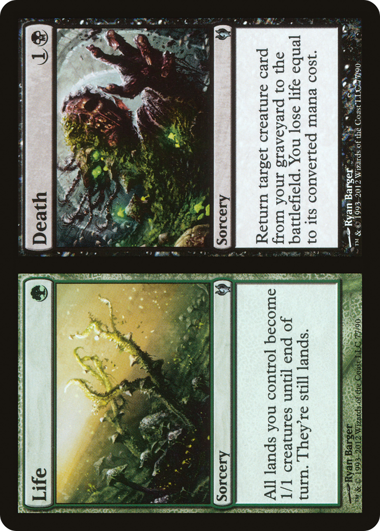 {C} Life // Death [Duel Decks: Izzet vs. Golgari][DDJ 077]