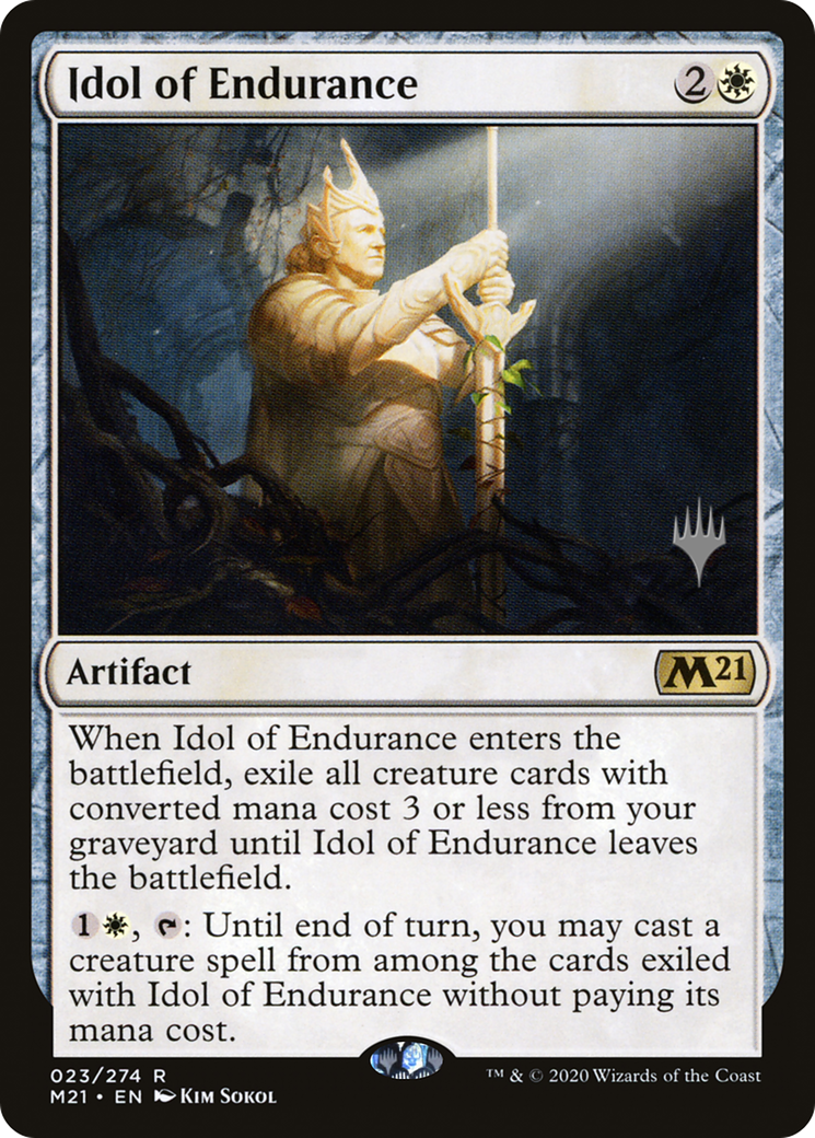 {R} Idol of Endurance (Promo Pack) [Core Set 2021 Promos][PP M21 023]
