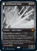 {R} Faithbound Judge // Sinner's Judgment [Innistrad: Double Feature][DBL 279]
