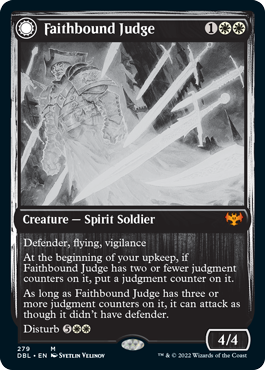 {R} Faithbound Judge // Sinner's Judgment [Innistrad: Double Feature][DBL 279]