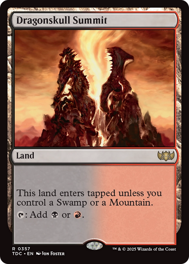 {R} Dragonskull Summit [Tarkir: Dragonstorm Commander][TDC 357]