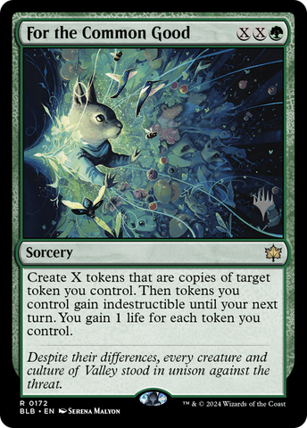 {@R} For the Common Good (Promo Pack) [Bloomburrow Promos][PP BLB 172]