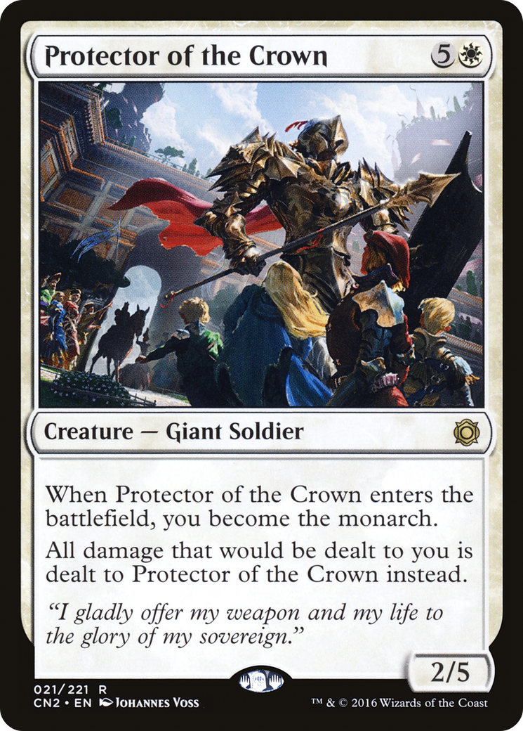 {R} Protector of the Crown [Conspiracy: Take the Crown][CN2 021] - Misty Mountain Games