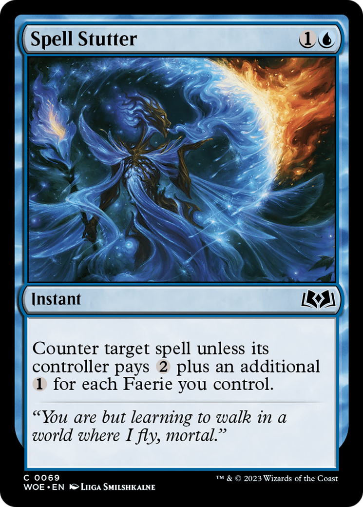 {@C} Spell Stutter [Wilds of Eldraine][WOE 069]