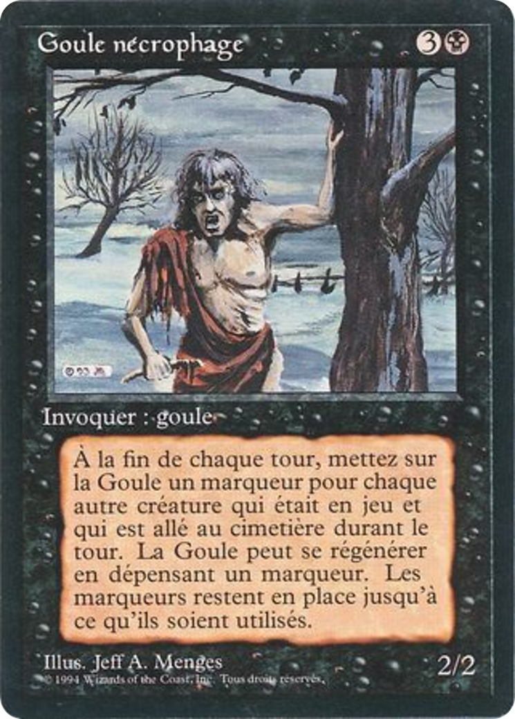 {F} Scavenging Ghoul [Foreign Black Border][FBB 3ED 128]
